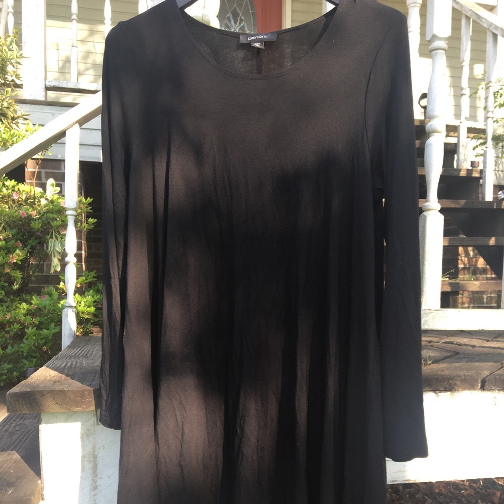 KAREN Kane black long sleeve dress